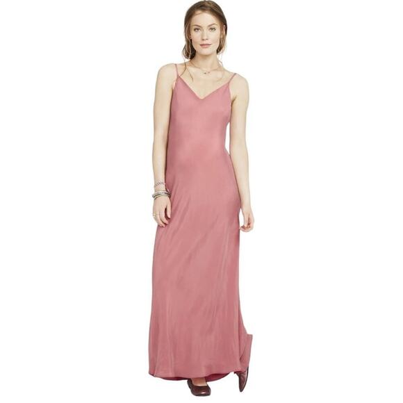 Hatch Ricky Maternity Slip Dress Size 2 in Pink - Picture 11 of 15
